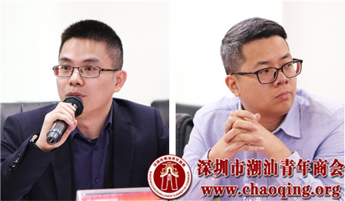 林伟群律师(左,廖永彬律师(右)