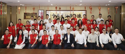 轮值会长林子超率深圳潮青商会代表团赴珠海市汕尾商会拜访交流