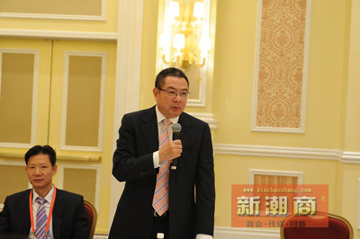 国际潮青联合会会长陈幼南讲话